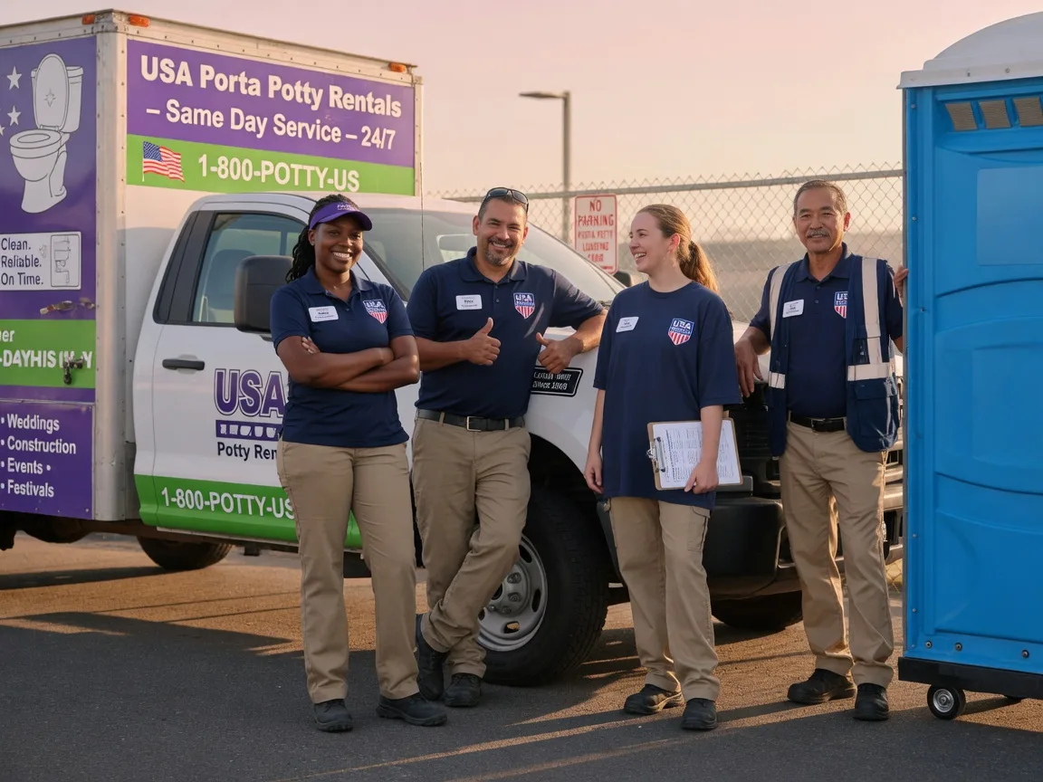 Porta Potty Rental company in Forsyth, IL